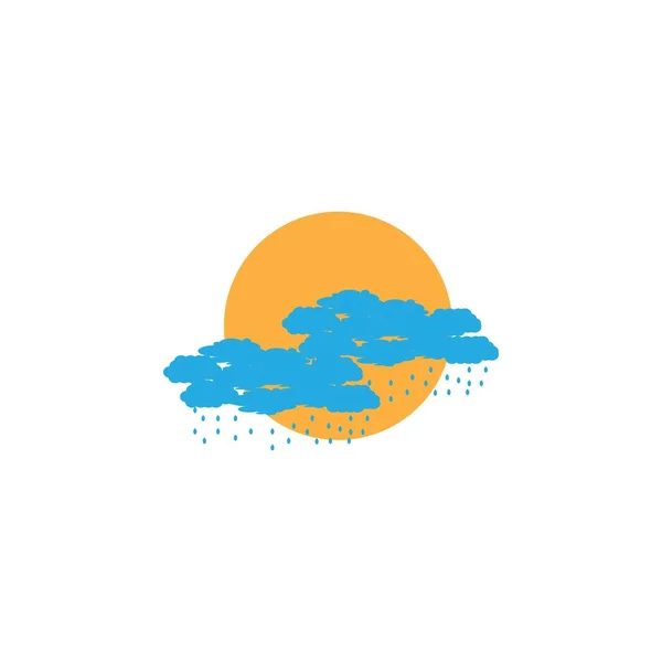 Cloud Icon Vector Illustration Symbol Design — Stock Vector