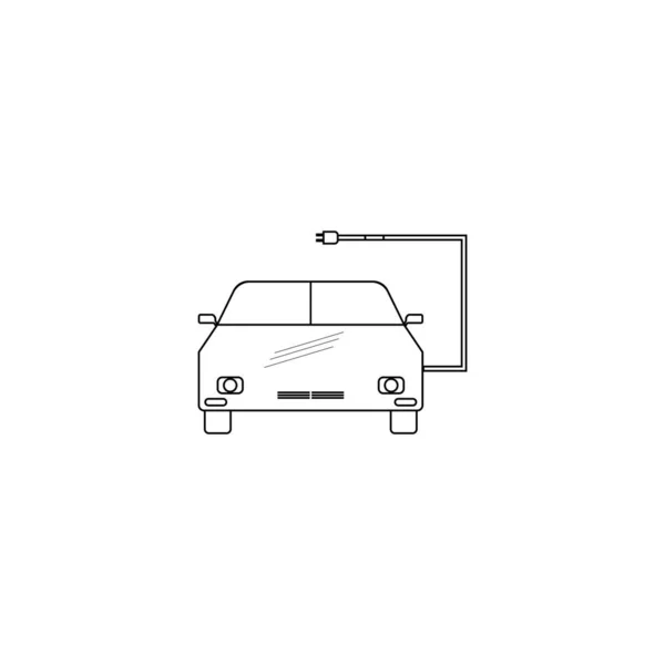 Conteúdo Símbolos Icon Vector Plugas Elétricas —  Vetores de Stock