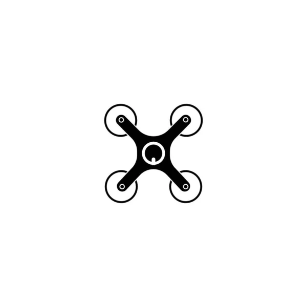 ドローンアイコンベクトルイラスト Symbol Design — ストックベクタ