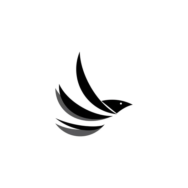 Bird Icon Vector Illustration Symbol Ontwikkeling — Stockvector