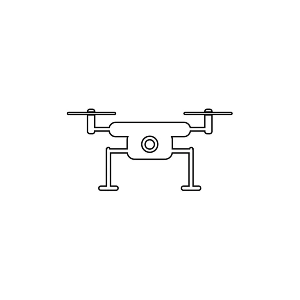 Drone Symbol Vector Illustraticon Ontwerp — Stockvector