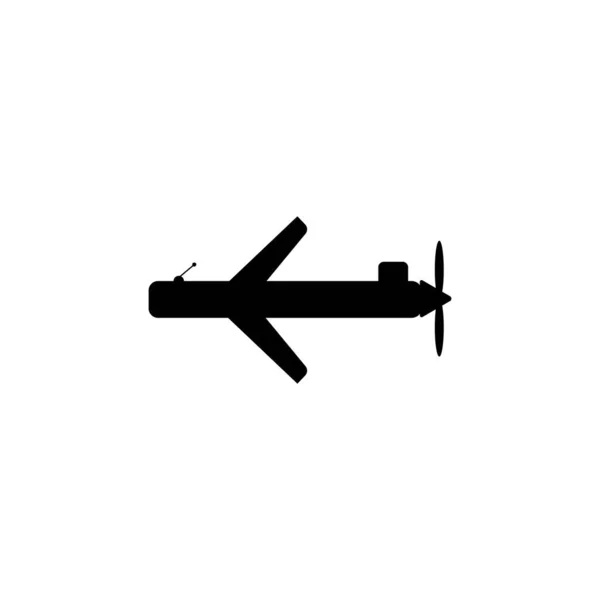 Drone Symbol Vector Illustration Σχεδιασμοσ Icon — Διανυσματικό Αρχείο