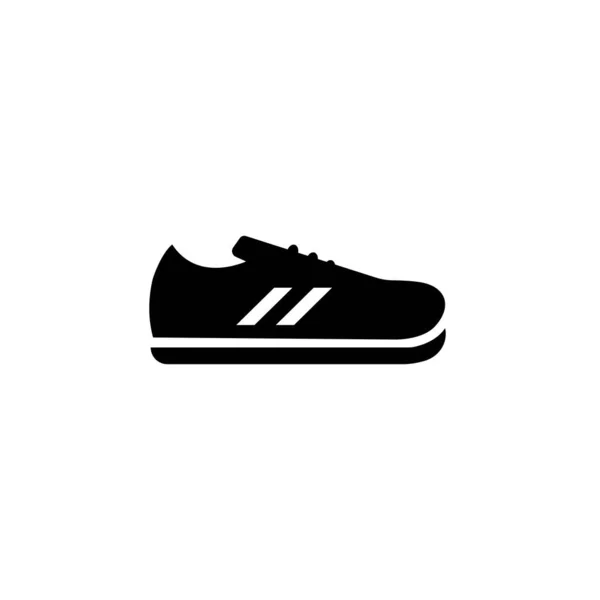 Symbole Chaussures Icon Vector Illustration Design — Image vectorielle
