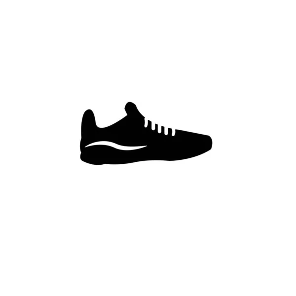 Shoes Symbol Icon Diseño Ilustración Vectores — Archivo Imágenes Vectoriales