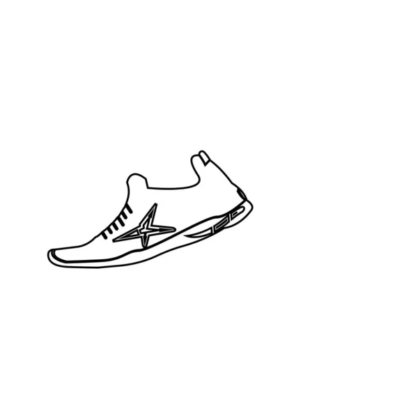 Shoes Symbol Icon Vector Illustration Design — Stockový vektor