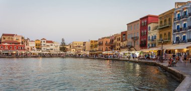 The city of Chania in Crete, Greece
