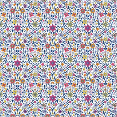 Illustration Abstract floral ornamental pattern