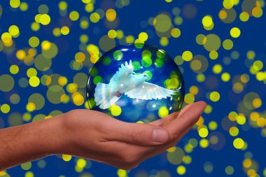 Support for Ukraine. Embrace icon, arms hugging in colors of Ukraine , War in Ukraine, attack from Russia. Papercut, hands hug linear logo template.