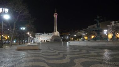 Lizbon Rossio Meydanı, Portekiz