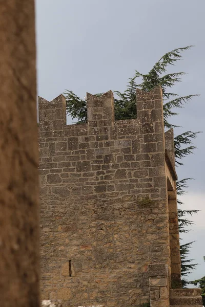 Rocca Guaita First Tower Located Historical Center San Marino — Foto Stock