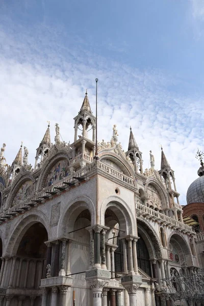 Olika Vinklar Basilikan Mark Venedigs Historiska Centrum — Stockfoto