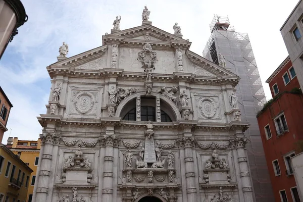 Moses Church Rooms Katholieke Kerk Venetië Italië — Stockfoto