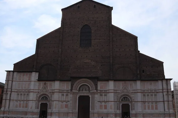 Pietro Kathedraal Uit Bologna Een Zonnige Dag — Stockfoto