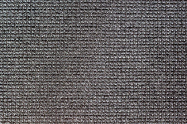 Dark grey striped fabric, woven texture, jute, canvas. Abstract pattern for background — Fotografia de Stock