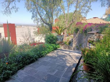 Şehir parkının güzel manzarası