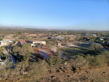 Eski şehrin manzarası.