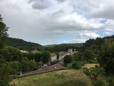 Eski şehrin manzarası.