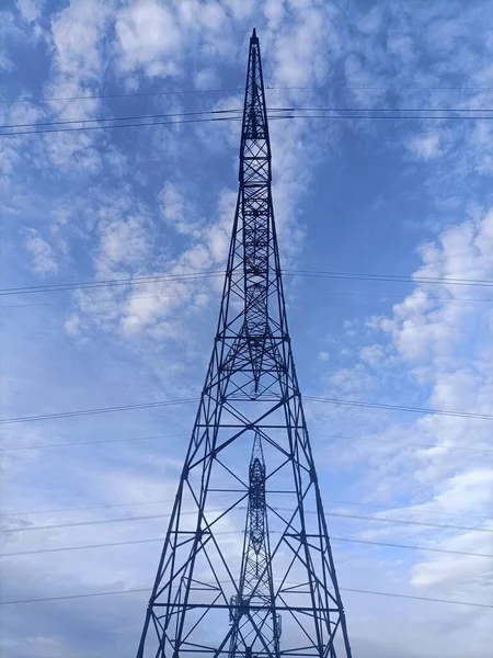 Electrical Pylone Camp — Stockfoto