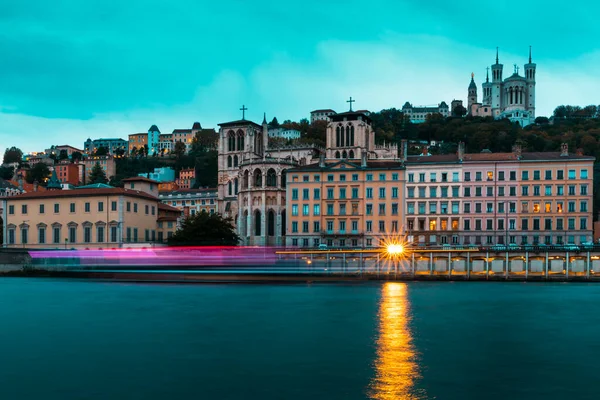 Utsikt Över Staden Lyon — Stockfoto