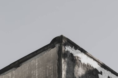 Closeup of concrete building. creative Architecture abstract with  beautiful pattern. Architecture abstract background.