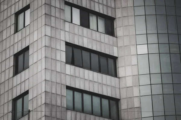 Closeup of concrete building. creative Architecture abstract with  beautiful pattern. Architecture abstract background.