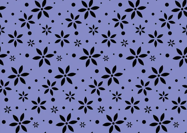 Basit çiçek çizimi çocuk odası için pürüzsüz desen.