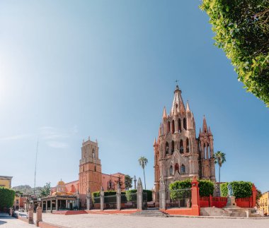 San Miguel de Allende Guanajuato Meydanı.