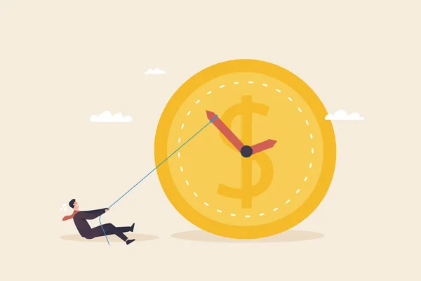 Time Money Lack Time Running Out Time Short Long Term — Φωτογραφία Αρχείου