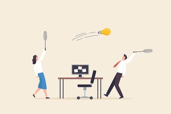 Sharing Ideas Teamwork Creative Business Idea Development — 스톡 사진