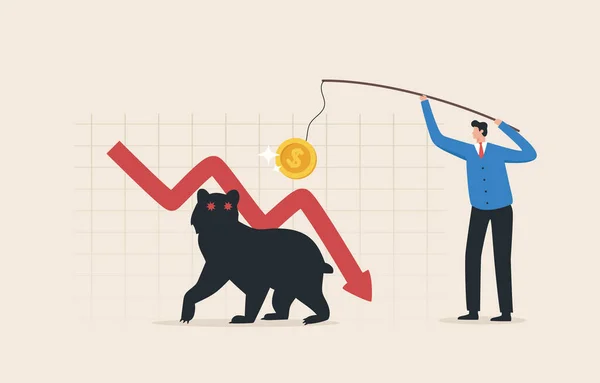 Bear Market Investment Strategy Get Good Returns Every Crisis Investors — Stockfoto