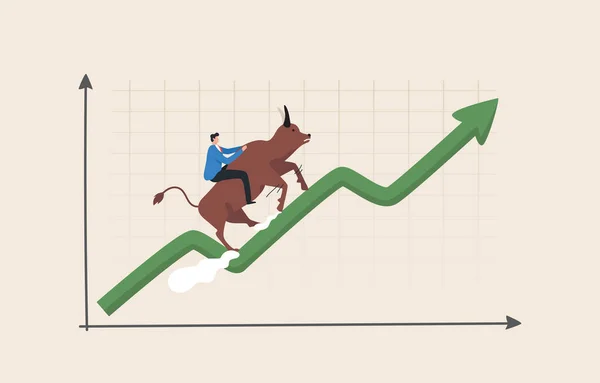 Bull Market Bull Run Refers Time Most Investors Buy More — Stockfoto