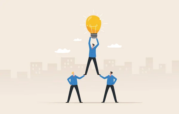 Teamwork Creative Success Innovative Ideas Drive Teams Unity Employee Team — 图库照片