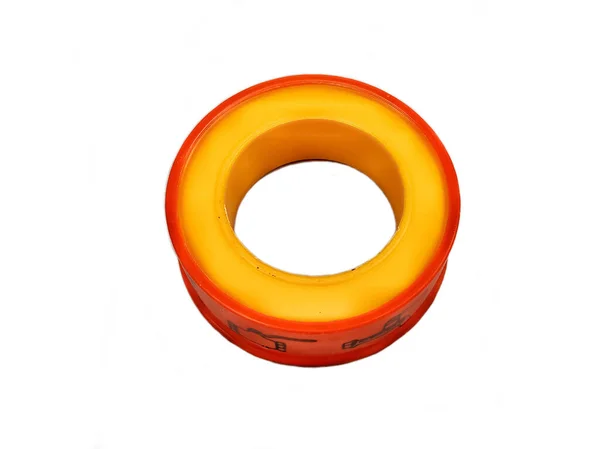 Orange Seal Tape Pipe Adhesive Doesn Come Loose — Foto Stock