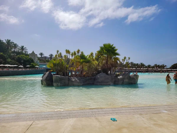 Siam Park Costa Adeje Tenerife Spain August 2022 Palacio Olas — Stok fotoğraf