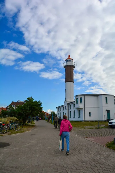 Faro 1872 Isla Poel Mar Báltico Timmendorf Strand Cerca Wismar — Foto de Stock