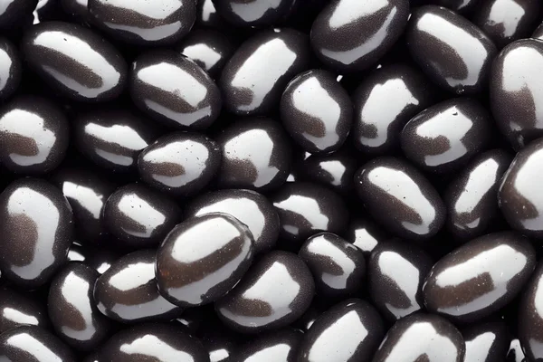 Aceitunas Negras Sabroso Desayuno Aceitoso Bocadillo Saludable Ingrediente Alimentario —  Fotos de Stock