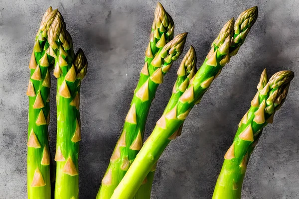 Picture Bunch Asparagus Fresh Green Vegetable Food Ingredient — Stock Photo, Image