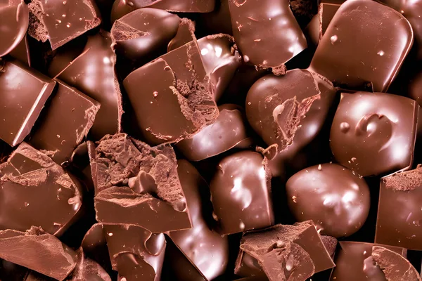 Cioccolato Alimento Dolce Base Cacao Latte Gustoso Spuntino — Foto Stock