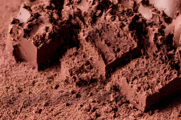 Ciocolată Aliment Dulce Făcut Din Cacao Lapte Gustare Delicioasă — Fotografie, imagine de stoc