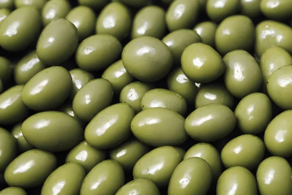 Green Olives Source Olive Oil Breakfast Food Item — Stock Photo, Image