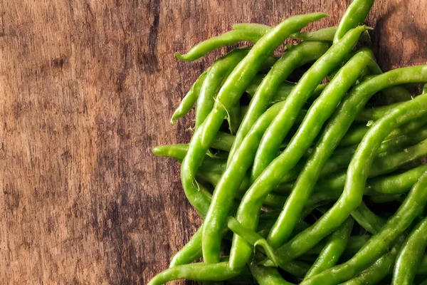 Judías Verdes Alimentos Vegetales Saludables Recién Cosechados Productos Agrícolas —  Fotos de Stock