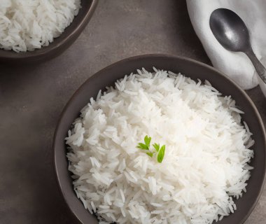 Bir fincan pilav, pirinç karbonhidrat açısından çok önemli bir yemektir.