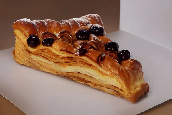 danish pastry, sweet food item for breakfast, a traditional snack