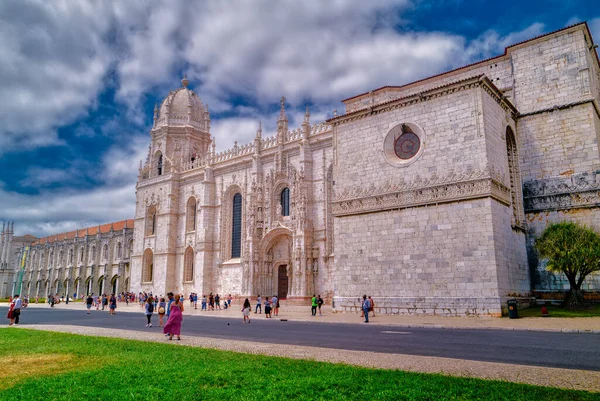 Church Santa Maria Belm Lisbon Portugal Sunny Summer Day — Stock Photo, Image