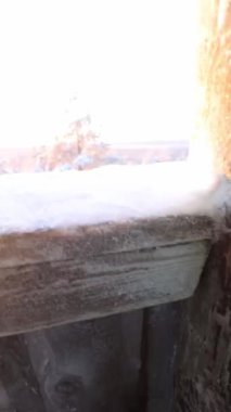 Rovaniemi çevresindeki kış günbatımında sıfırın altında sıcaklıklar Finlandiya 'nın vahşi doğasını nefes kesen bir manzara yaratır. Altın saat boyunca vahşi doğa karla kaplıydı.