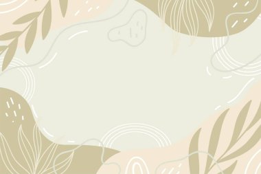 floral abstract illustration background