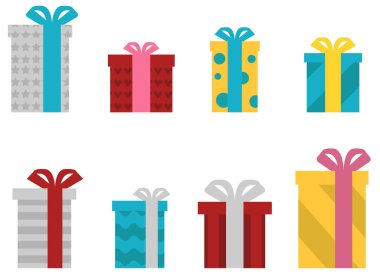 Present vector design illustration isolated on white background 