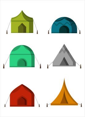 tent vector design illustration isolated on white background 