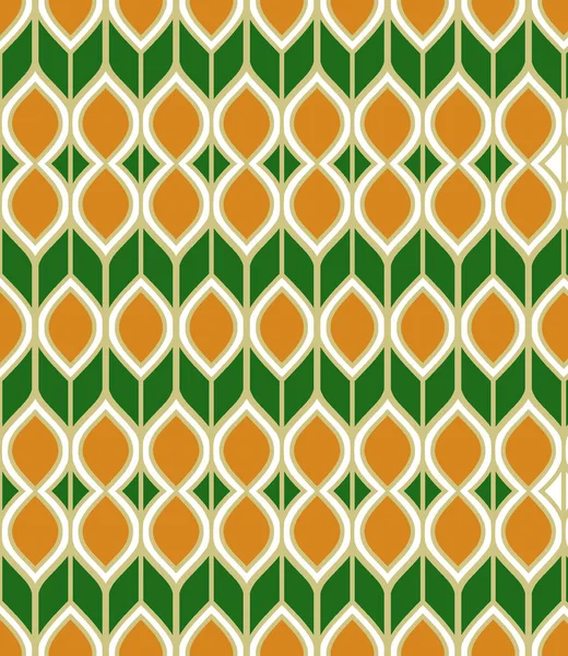 Kézzel Rajzolt Narancssárga Zöld Mintázat Építész Vagy Kereskedelmi Poszterekhez Márkás — Stock Fotó