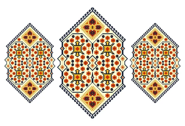 ベクトルAtreez装飾 伝統的なパレスチナ刺繍パターン 刺繍ベクトルタトレーズテンプレート パレスチナのファッション首飾り — ストック写真